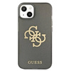 Guess Glitter 4G Big Logo - Etui iPhone 13 mini (czarny) (GUHCP13SPCUGL4GBK)