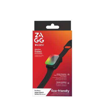 ZAGG InvisibleShield Ultra Eco - folia ochronna do Apple Watch serii 10 (42mm) (200216707)