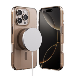 Crong Clear MAG Pro - Etui iPhone 16 Pro MagSafe (pustynny) (CRGCLRMPIP1663PBRW)