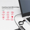 Unitek Hub USB-A 4 porty USB-A 5 Gbps (Y-3145C)