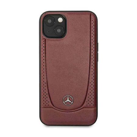 Mercedes Leather Urban Line - Etui iPhone 14 Plus (czerwony) (MEHCP14MARMRE)