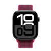 Crong Nylon - Pasek sportowy do Apple Watch 38/40/41/42 mm (Magenta Fusion) (CRG40NLBDFR)