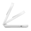 Belkin Ładowarka magnetyczna Qi2 25 W, składana 2w1, zasilacz 45W, biała (WIZ039KQWH)