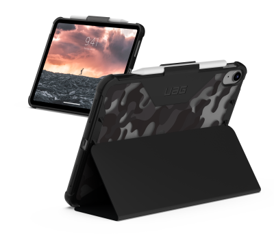 UAG Plyo - obudowa ochronna z uchwytem do Apple Pencil do iPad 10.9" 10 generacja - Północny Kamuflarz (123392114361)