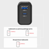 Unitek ładowarka GaN PD 35W USB-C + USB-A czarna (P1119A)