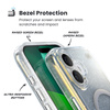 Speck Presidio Lux MagSafe - Etui iPhone 17 (Hyper Mirror Glitter / Silver Metallic) (151013-3274)