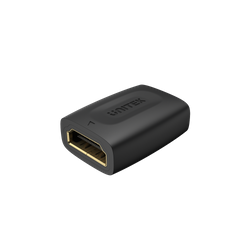 Unitek Łącznik HDMI (F) - HDMI (F) 4K@60Hz do 30 m - czarny (A1013BK)