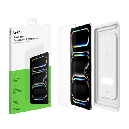 Belkin Szkło na iPad Pro 11'' (M4), TemperedGlass, z aplikatorem (OVI005HQ)