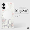 Kate Spade New York Liquid Glitter MagSafe - Etui iPhone 16 (Hollyhock Floral) (KS054600)