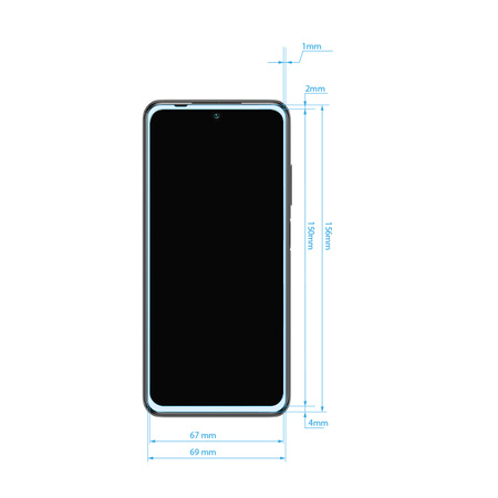 Crong 7D Nano Flexible Glass - Niepękające szkło hybrydowe 9H na cały ekran Xiaomi Redmi Note 10 5G (CRG-7DNANO-XRMIN10)