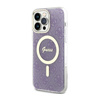 Guess 4G MagSafe - Etui iPhone 14 Pro Max (Purpurowy) (GUHMP14XH4STU)