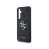 Guess 4G Big Metal Logo - Etui Samsung Galaxy A35 5G (czarny) (GUHCSA354GMGGR)