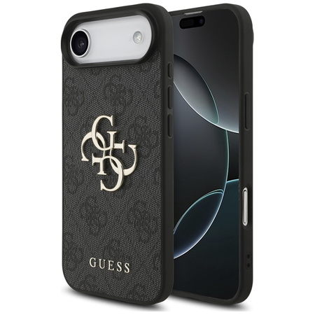 Guess 4G Big Logo - Etui iPhone Air (czarny) (GUHCP17M4GMGGR)