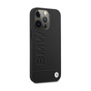 BMW Signature Logo Imprint - Etui iPhone 13 Pro Max (Czarny) (BMHCP13XSLLBK)