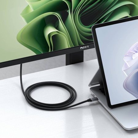 Satechi - kabel USB-C - HDMI 2.1 8K 2m - gwiezdna szarość (ST-YH8KCM)