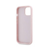 Karl Lagerfeld Diagonal Quilted Script - Etui iPhone 15 Plus / 14 Plus (różowy) (KLHCP15MPQDSMGP)