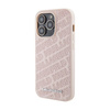 Karl Lagerfeld Quilted K Pattern - Etui iPhone 15 Pro (różowy) (KLHCP15LPQKPMP)