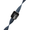 Crong Melange - Pasek magnetyczny do Apple Watch 44/45/46/49 mm (niebieski melanż) (CRG-44MEL-BLU)