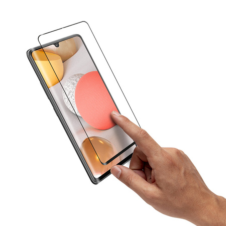 Crong 3D Armour Glass - Szkło hartowane 9H Full Glue na cały ekran Samsung Galaxy A42 5G (CRG-3DAG-SGA42)