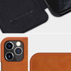 Nillkin Qin Leather Case - Etui Apple iPhone 12 Pro Max (Brown) (IP67-01675)