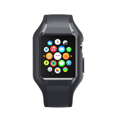 Incipio NGP Strap - Elastyczny pasek do Apple Watch, obudowa 38/40/41 mm (przydymiony) (WBND-008-SMK)