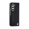 BMW Signature Logo Imprint - Etui Samsung Galaxy Z Fold 5 (czarny) (BMHCZFD5SLLBK)