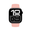 Crong Liquid - Pasek do Apple Watch 38/40/41/42mm (łososiowy) (CRG40LQBSLM)