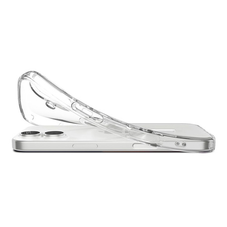 Spigen Liquid Crystal Mag MagSafe - Etui do iPhone 17 (Clear/White) (ACS10397)