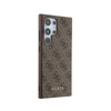 Guess 4G Metal Gold Logo - Etui Samsung Galaxy S24 Ultra (brązowy) (GUHCS24LG4GFBR)