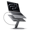 Spigen LD204H Laptop Stand Hub - Podstawka / stojak pod laptopa z Hubem 6 w 1 (Space Grey) (AMP08885)