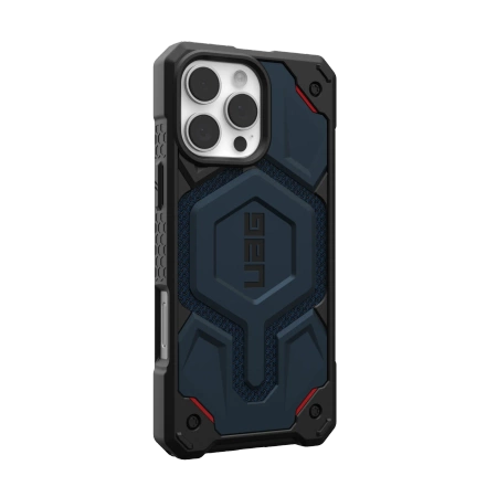 UAG Monarch Pro MagSafe Kevlar® - obudowa ochronna do iPhone 16 Pro kompatybilna z MagSafe (niebieski kevlar) (114456113955)