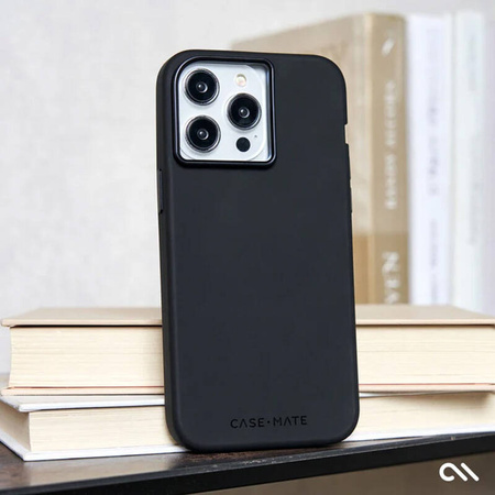 Case-Mate Silicone MagSafe - Etui iPhone 15 Pro (Black) (CM051468)