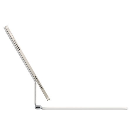 Apple Klawiatura Magic Keyboard do iPada Air 13 cali (M3) – angielski (międzynarodowy) - biała (MDFW4Z/A)