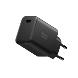 Native Union Fast GaN Charger - ładowarka 45W PD, 1x USB-C (black) (FAST-PD45-BLK-EU)