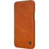 Nillkin Qin Leather Case - Etui Apple iPhone 12 Pro Max (Brown) (IP67-01675)
