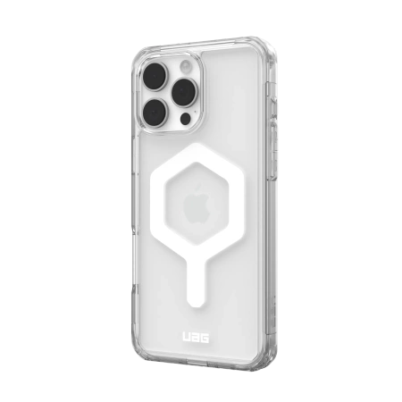UAG Plyo Magsafe - obudowa ochronna do iPhone 16 Pro kompatybilna z MagSafe przeźroczysta / biała (114480114341)