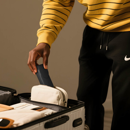 Belkin Ładowarka magnetyczna Qi2 25W, składana 2w1, zasilacz 45W, czarna (WIZ038KQBK)