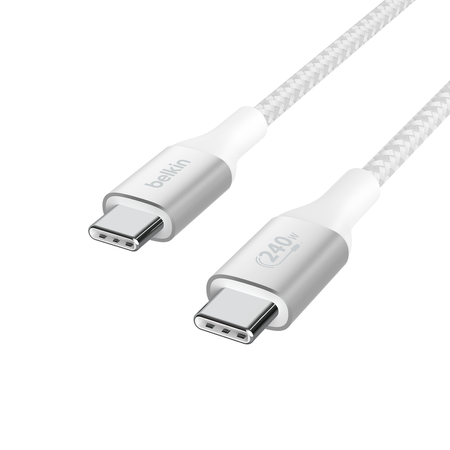 Belkin Kabel BOOST CHARGE USBC-C 240W CABLE 2M - biały (CAB015BT2MWH)