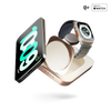 ZENS Nightstand Charger Pro 2 - ładowarka bezprzewodowa Qi2 15W do dwóch urządzeń kompatybilna z MagSafe (copper) (ZEDC28W/00)