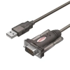 Unitek adapter USB-A - RS-232 - czarny (Y-105)