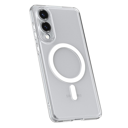 Spigen Ultra Hybrid Mag MagSafe - Etui do Samsung Galaxy S25 Edge (Clear / White) (ACS09418)