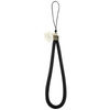 Hello Kitty Nylon Cord Kitty Head - Zawieszka do telefonu (czarny) (HKSTNYCK)
