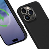 Crong Color Cover LUX Magnetic - Etui iPhone 15 Pro MagSafe (czarny) (CRG-COLRLM-IP1561P-BLK)