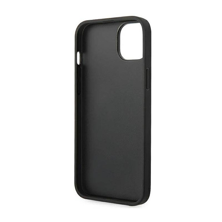 Karl Lagerfeld Monogram Stripe - Etui iPhone 14 Plus (szary) (KLHCP14MPGKLSKG)