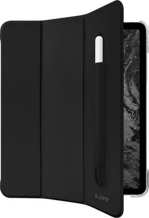 LAUT Huex Folio - obudowa ochronna z uchwytem do Apple Pencil do iPad Pro 12.9" 4/5/6G - Czarny (L_IPP21L_HP_BK)