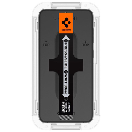 Spigen Glas.TR EZ Fit 2-Pack - Szkło hartowane 2 szt. do Samsung Galaxy S23 (AGL05958)