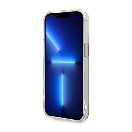Guess 4G MagSafe - Etui iPhone 14 (Brązowy) (GUHMP14SH4STW)