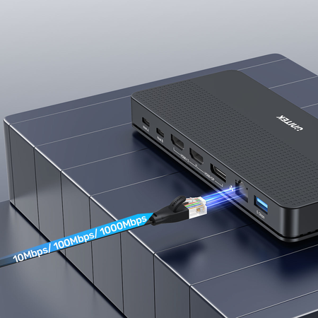 Unitek Przełącznik KVM 2 komputery 2 monitory 4K 13 portów (D1103A01)