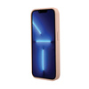 Guess Croco Triangle Metal Logo - Etui iPhone 15 Pro Max (różowy) (GUHCP15XPCRTHCP)
