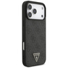 Guess 4G Strap Triangle Logo MagSafe - Etui do iPhone 17 Pro Max (czarny) (GUHMP17XP4TSDPPSK)